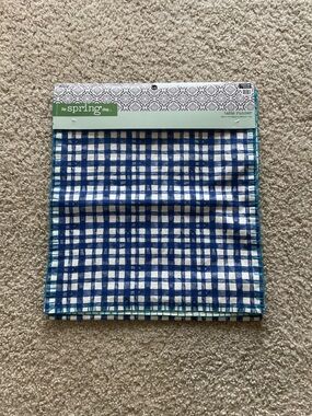 Blue Gingham Table Runner